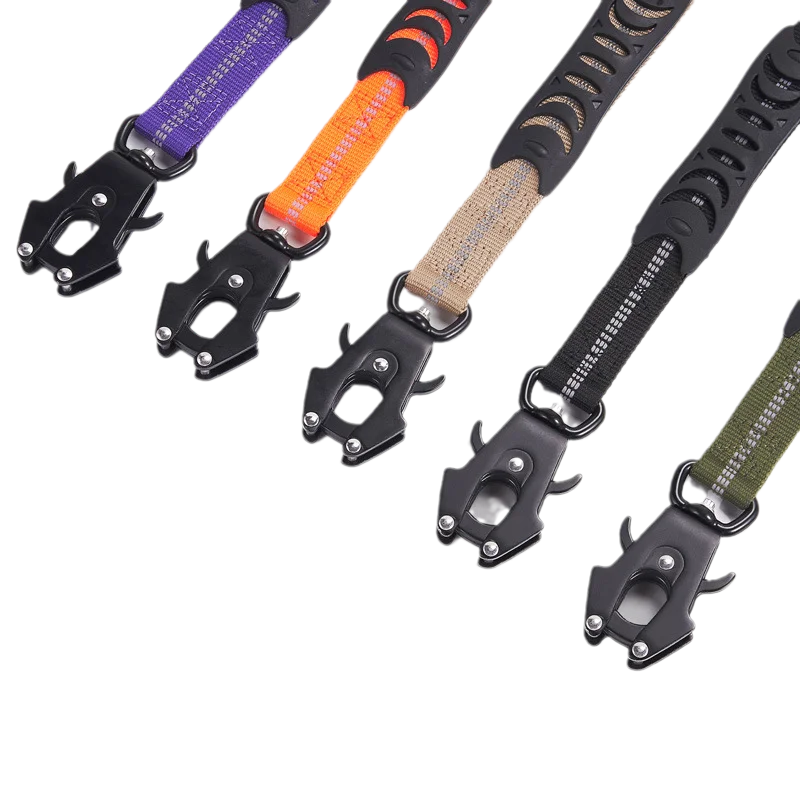 Retractable Dog Leash - Trela para cães pesados com bungee