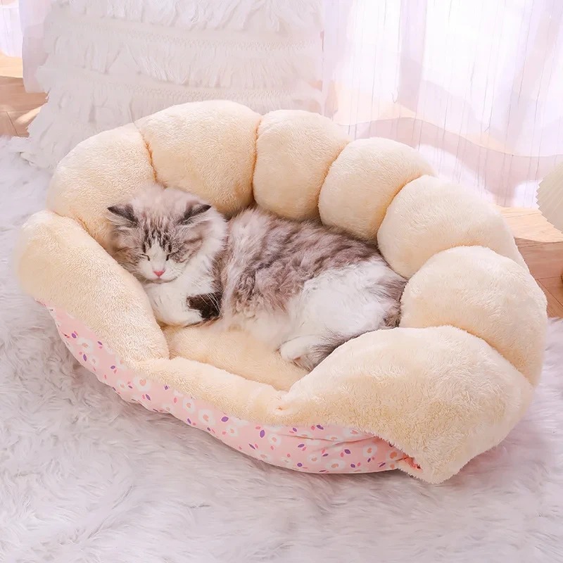 Pet Supplies Nz - Warm Fluffy Plush Bed for Pets,
