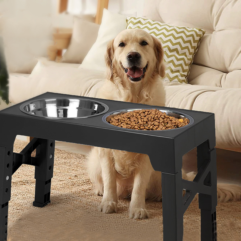 Pet Supplies Dog Food - BOOTEELY Tigelas elevadas para alimentação de