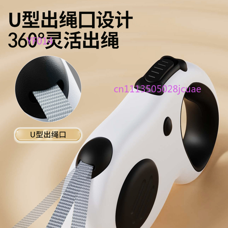 Retractable Dog Leash - Coleira Retrátil Automática para Cães, Portátil,