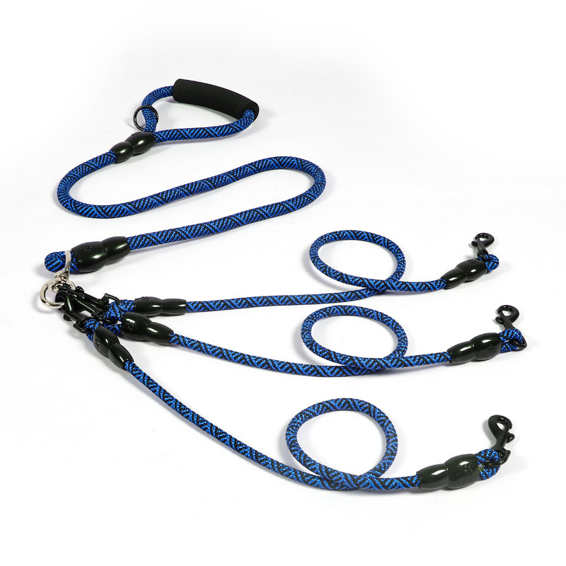 Trela de nylon com três cabeça - Retractable Dog Leash avaliação e preço