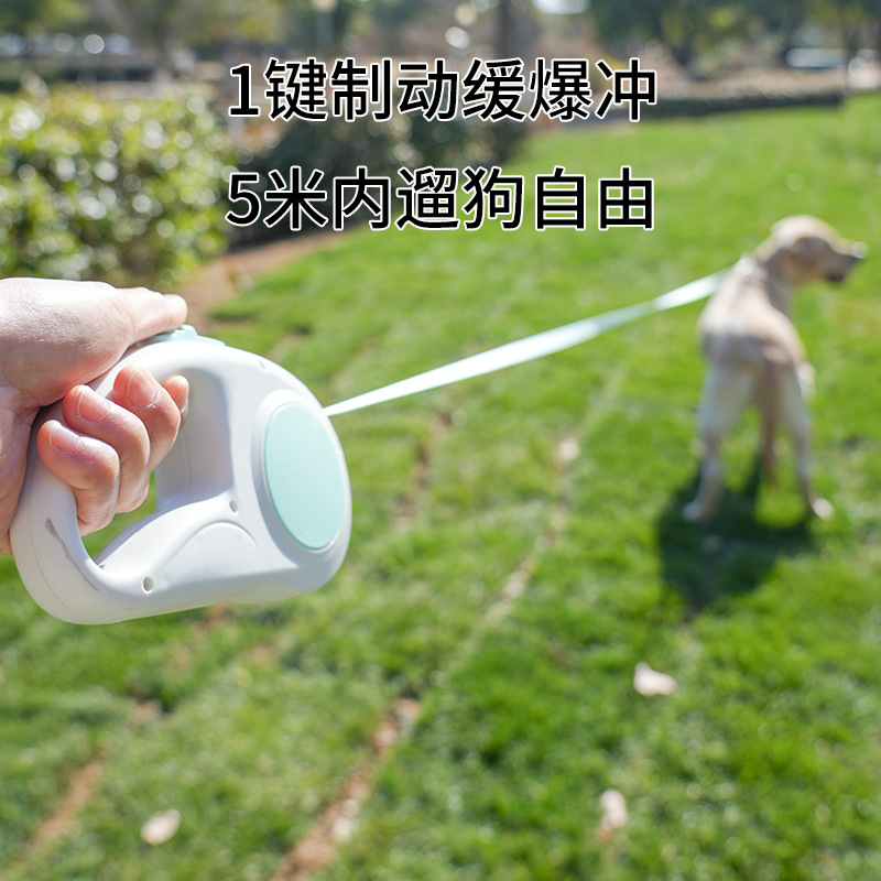 Coleira Retrátil para Cães Gra - Retractable Dog Leash avaliação e preço