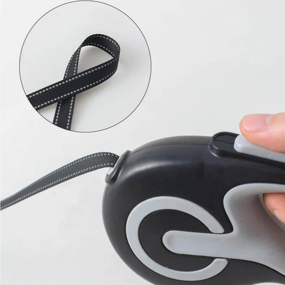 Coleira Retrátil Automática pa - Retractable Dog Leash avaliação e preço