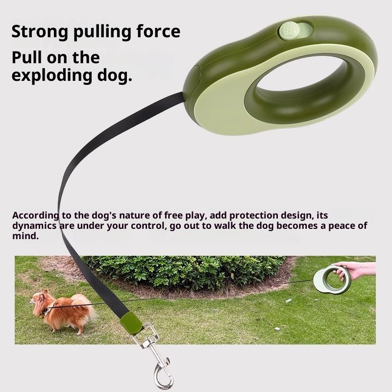   Coleira Retrátil para Cães d - Retractable Dog Leash avaliação e preço