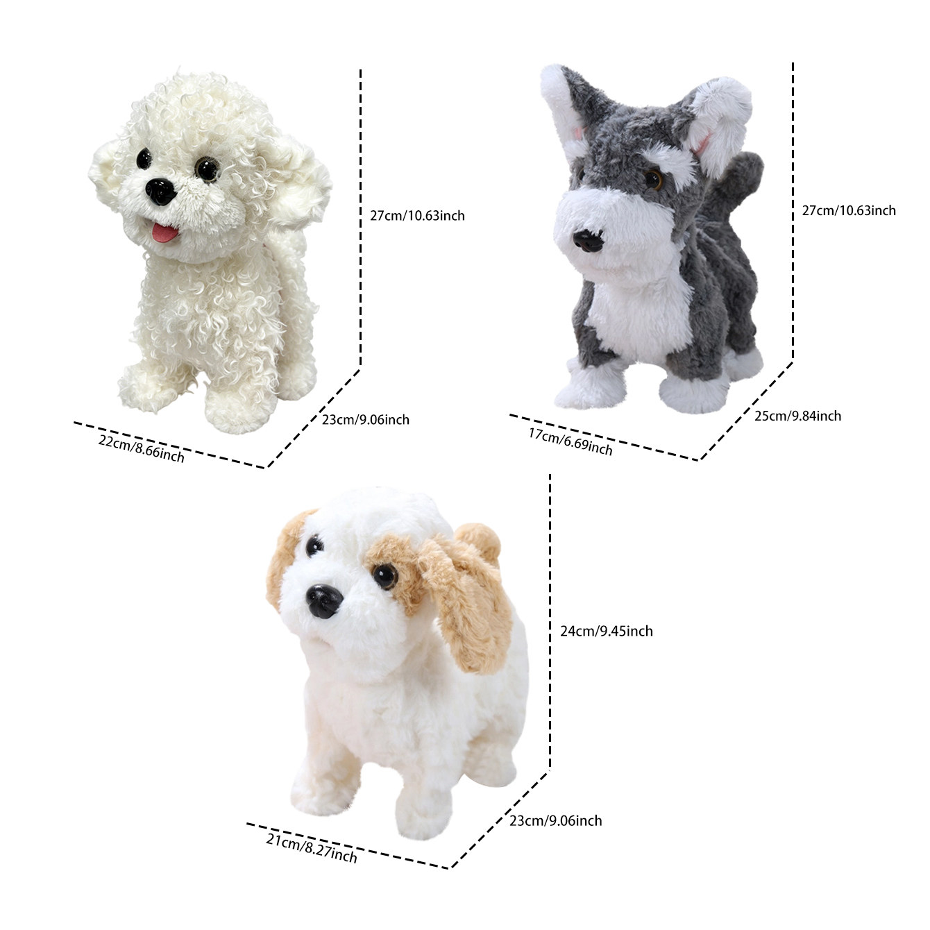 Cachorro de pelúcia com tema m - Retractable Dog Leash avaliação e preço