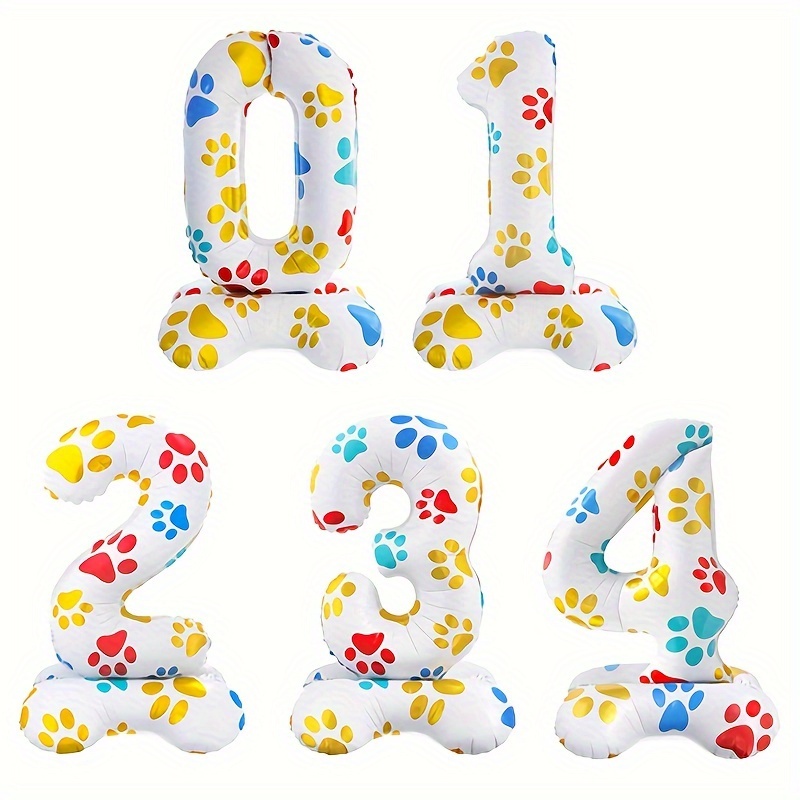 1 Unidade Balão de Número Bran - Pet Supplies Discount avaliação e preço