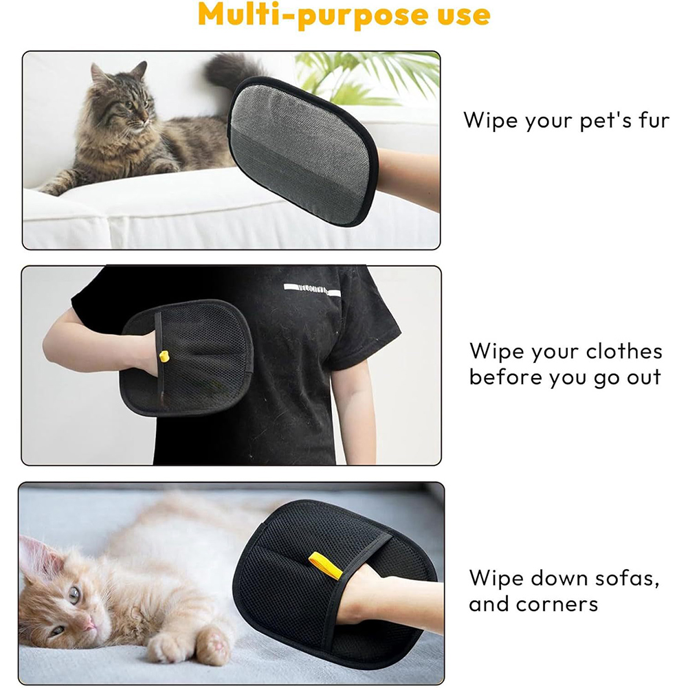 10-1 pçs cão e gato deshedding - Pet Hair Remover Brush avaliação e preço