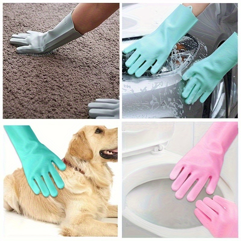 Luvas de Silicone Multifuncion - Pet Hair Remover Brush avaliação e preço