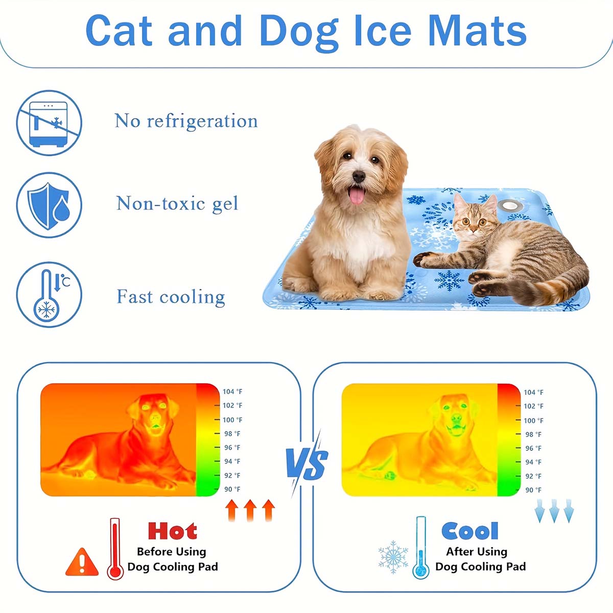 Tapete Refrescante de Verão pa - Pet Supplies Discount avaliação e preço
