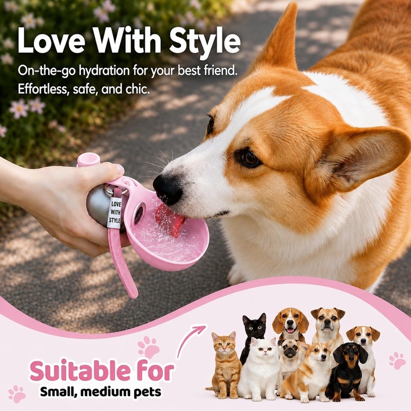 Garrafa de Água para Cães em A - Pet Supplies Dog Food avaliação e preço