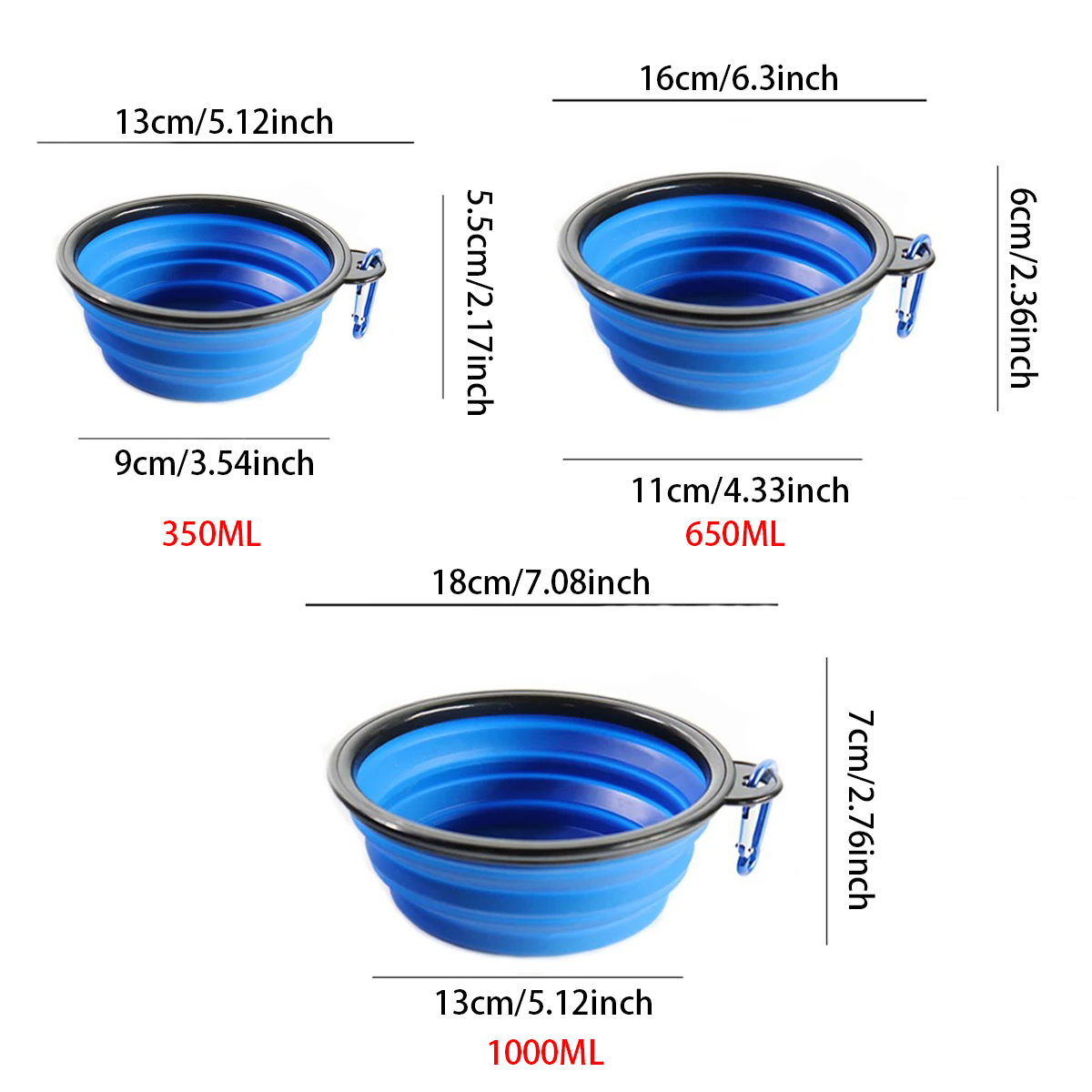 Dobrável pet silicone cão comi - Pet Supplies Dog Food avaliação e preço
