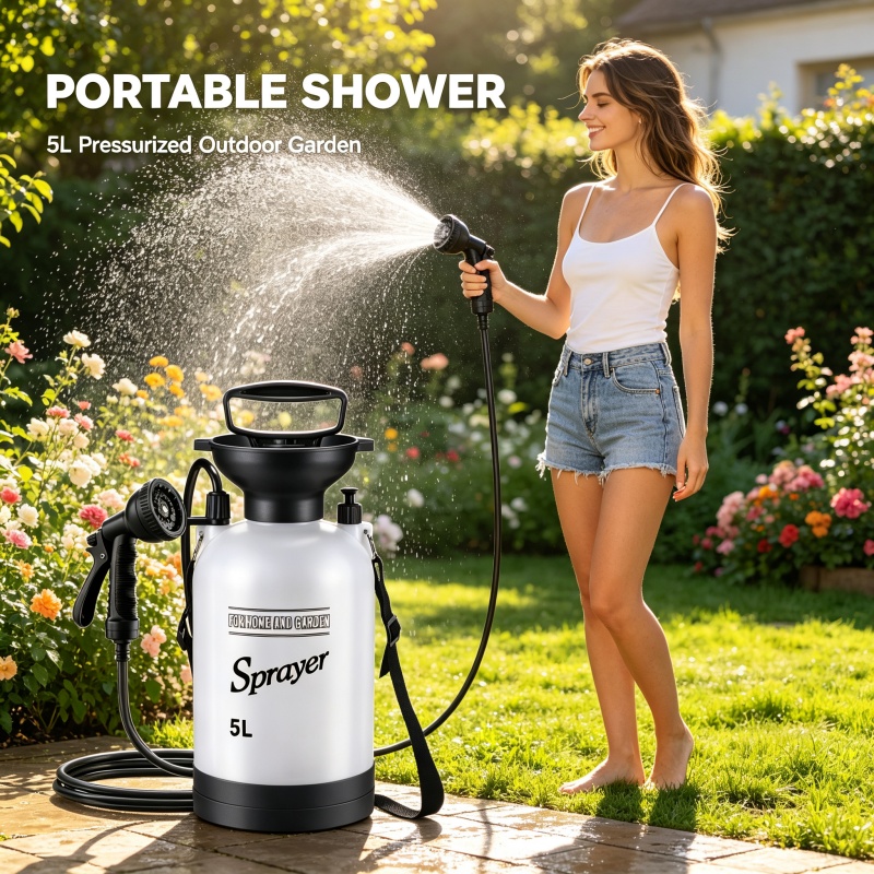 Chuveiro Portátil de Camping 5 - Pet Supplies Outlet avaliação e preço